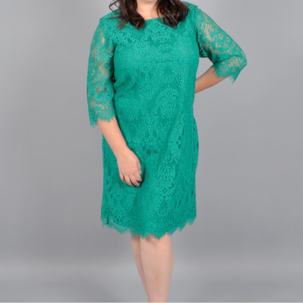 JESSICA HOWARD LONG SLEEVE LACE DRESS